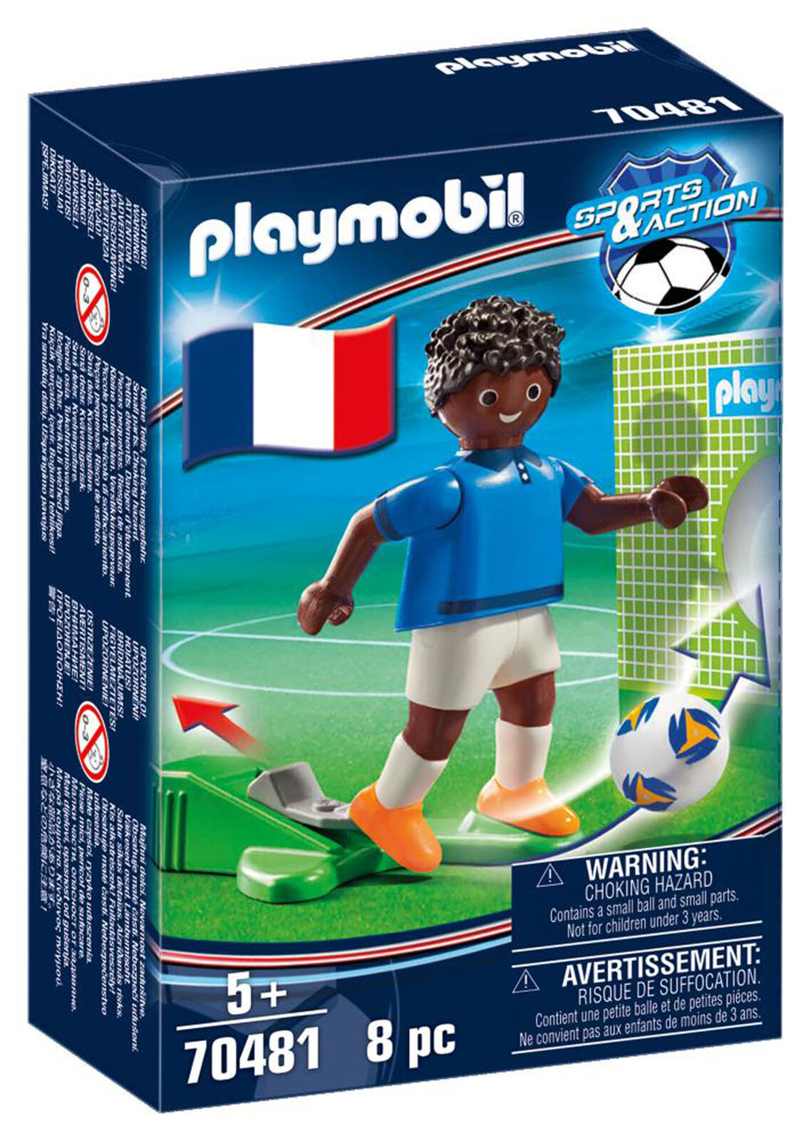 70481 Playmobil Sports & Action National Player France B Suitable for ages 5 yea
