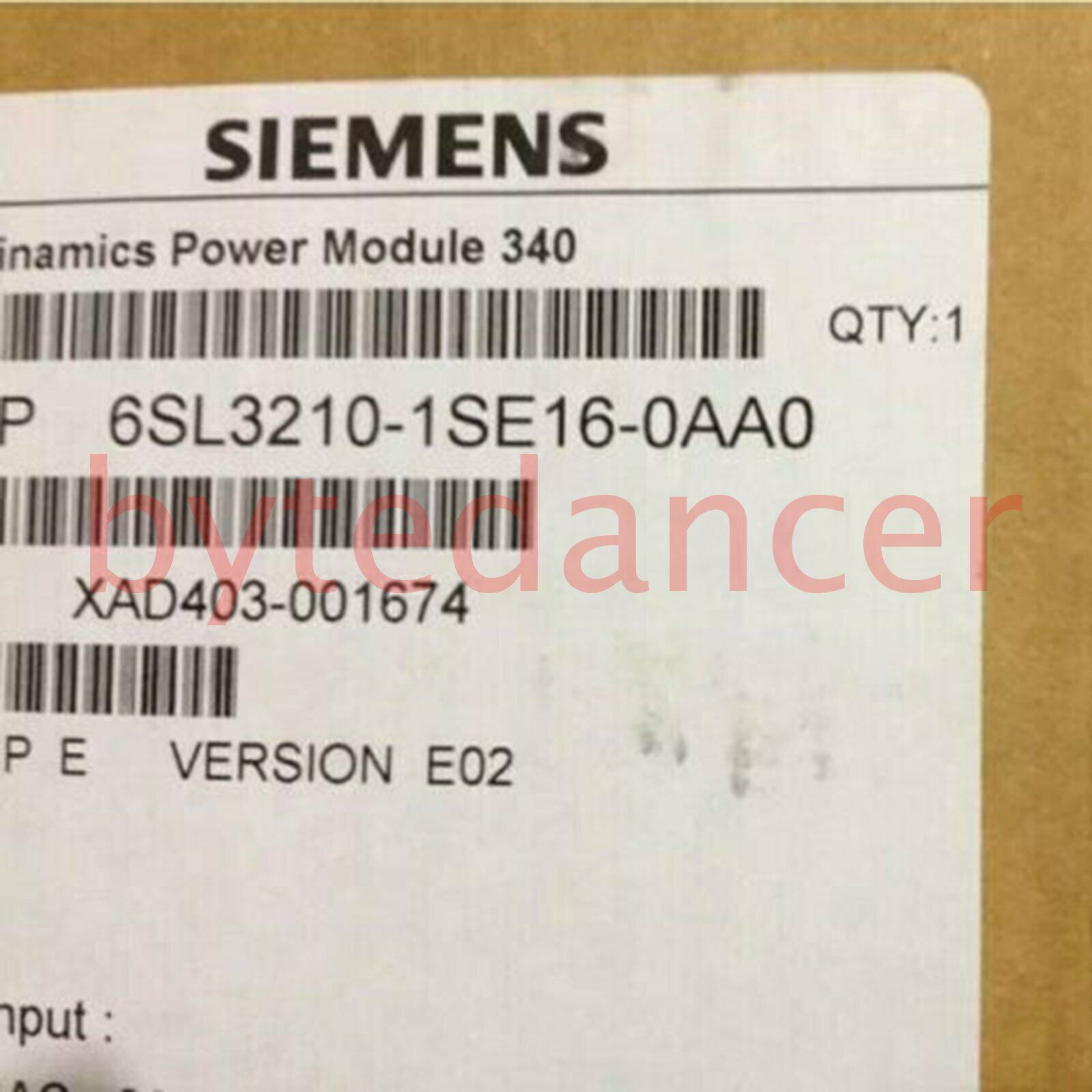 1PC New 6SL3210-1SE16-0AA0 1 year warranty Fast  SM9T