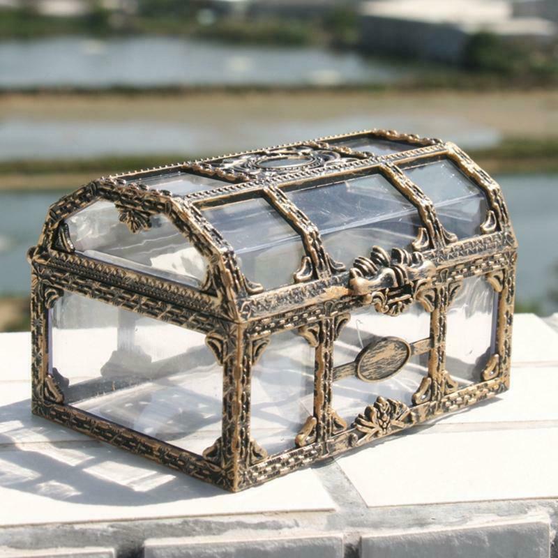 School Classroom Activities Decoration Box Pirate Transparent Treasure Box Kids