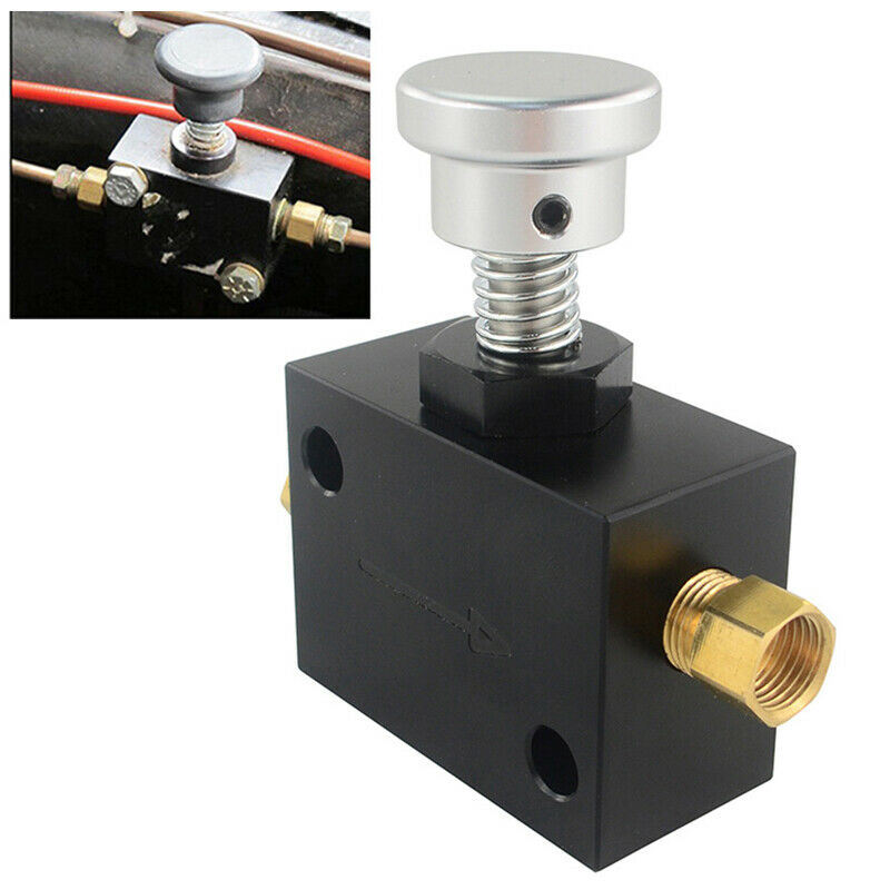 1/8"NPT Car Hydraulic Brake Parking Lock Pressure Regulating Valve For Disc Drum