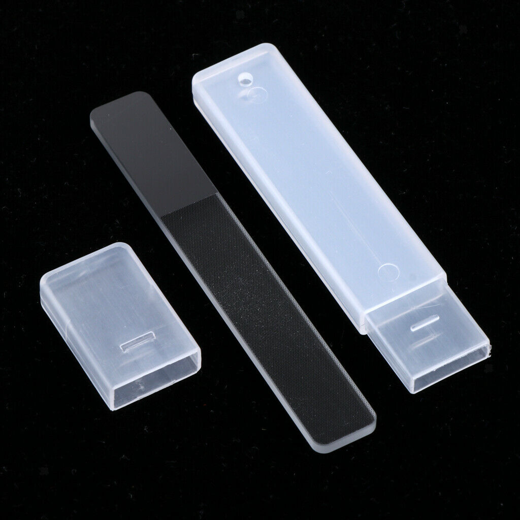 Glass Nail Files with Nano Technology - Shape & Shine Your Nails Anywhere -