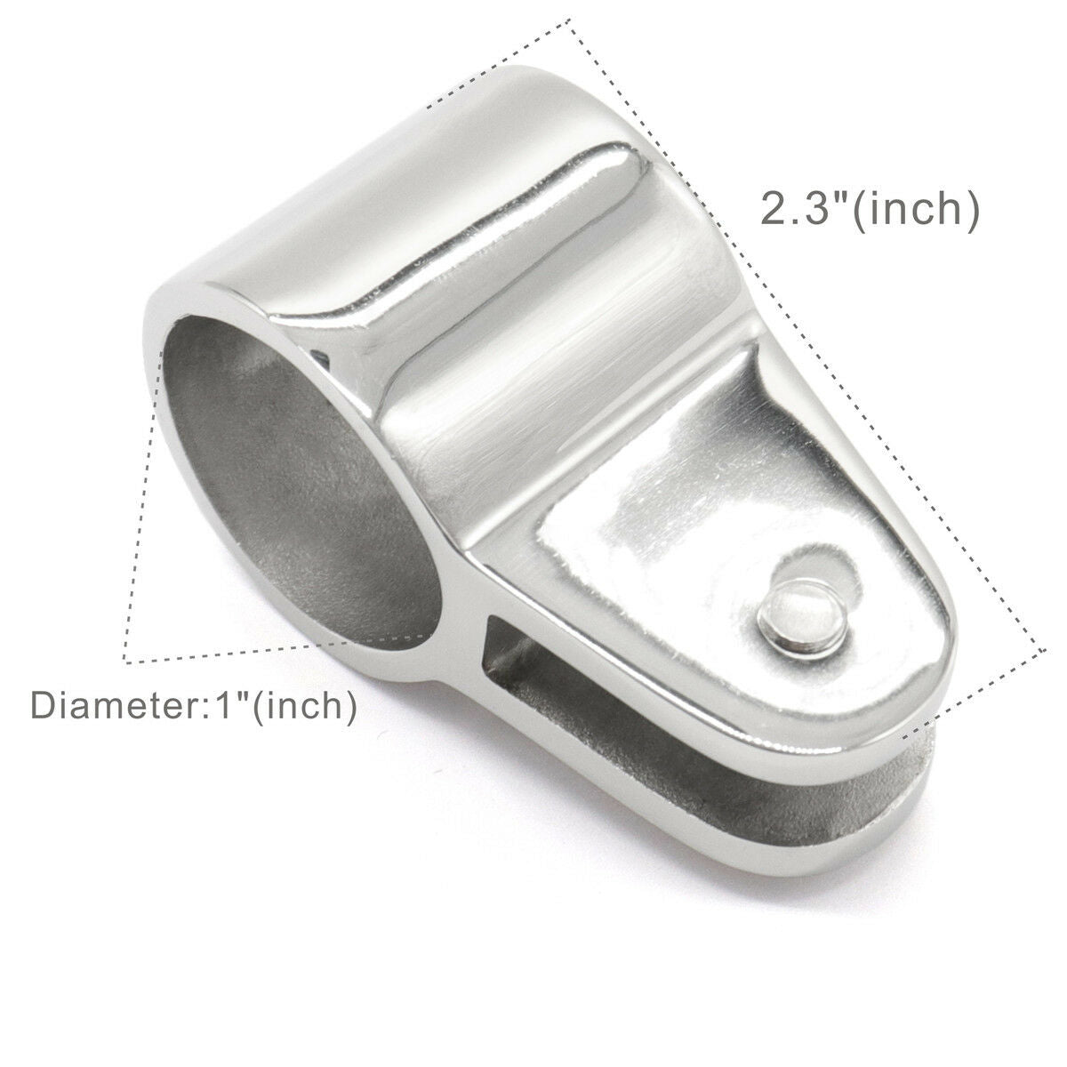 1PCS Boat Top Jaw Slide 25mm/1" Marine Boat Hardware Deck Fitting 316 Stainless