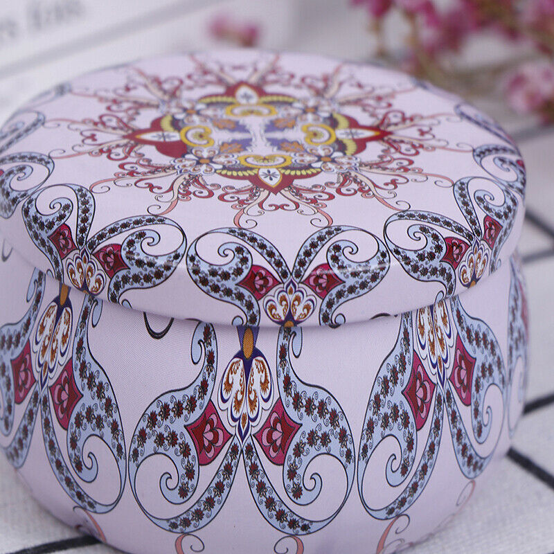 Natural Scented Candle Empty box Tin Can Home Decoration Outdoor Candy Gi.l8