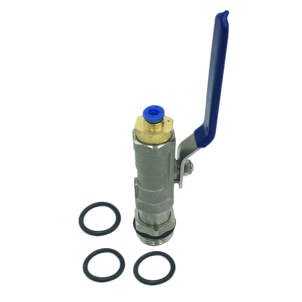 200L Iron Barrel Inflation Pressure Valve Stainless Steel One-piece Valve