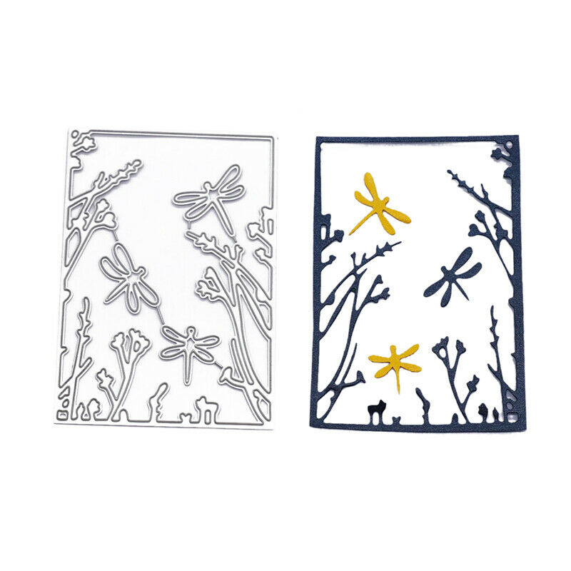 Dragonfly Metal Cutting Dies Stencil DIY Scrapbooking Album Stamp Card Cr.l8