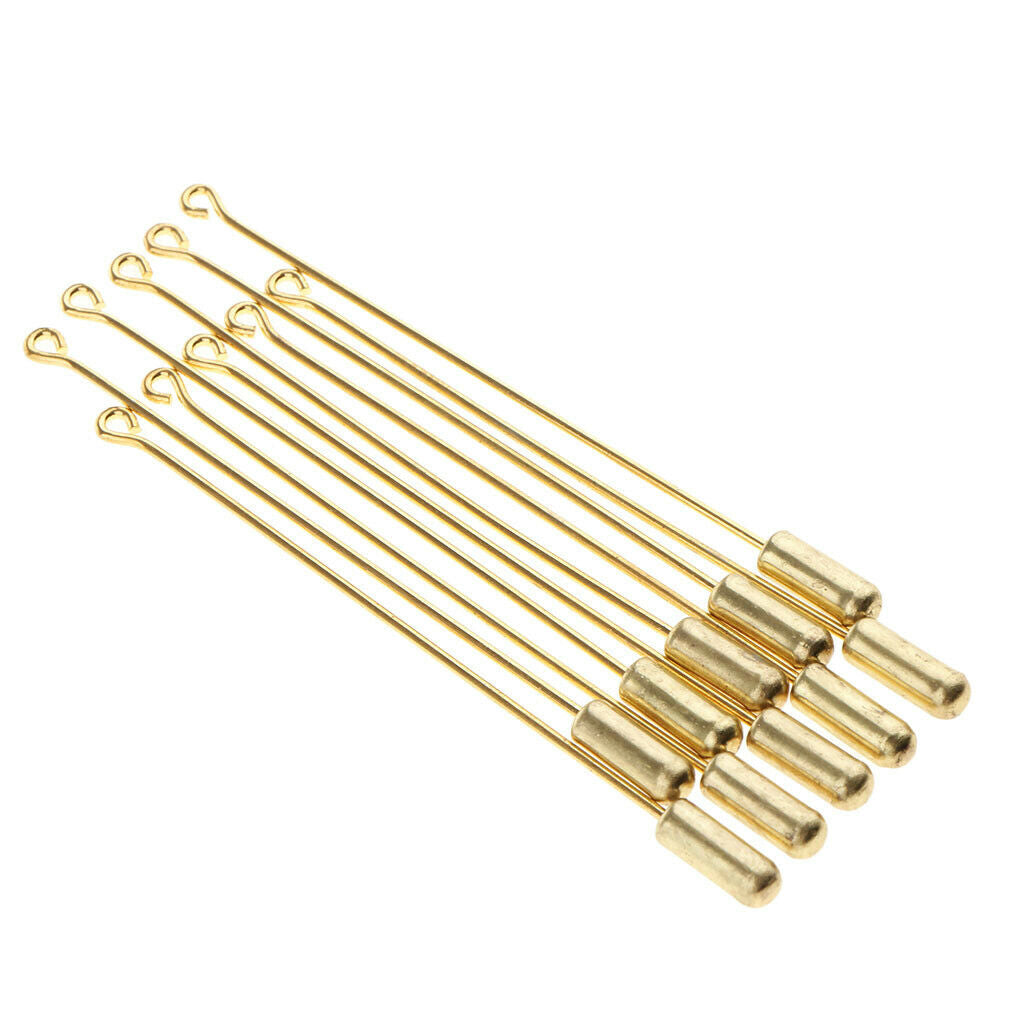 10 Pieces 7.1cm Brooch DIY Findings Pin Flat Pad Stopper Jewellery DIY
