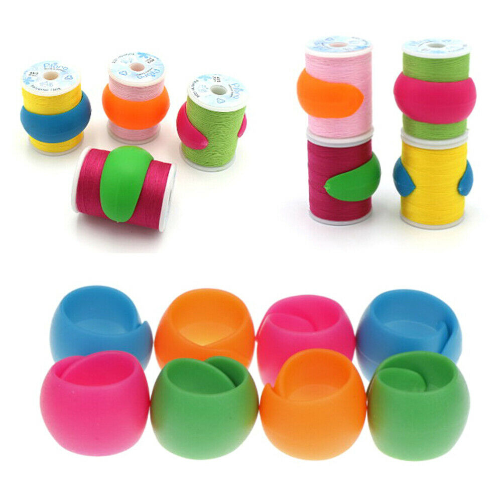 8pcs Thread Spool Huggers Keep Thread Spools From Unwinding Peels Sewing .l8