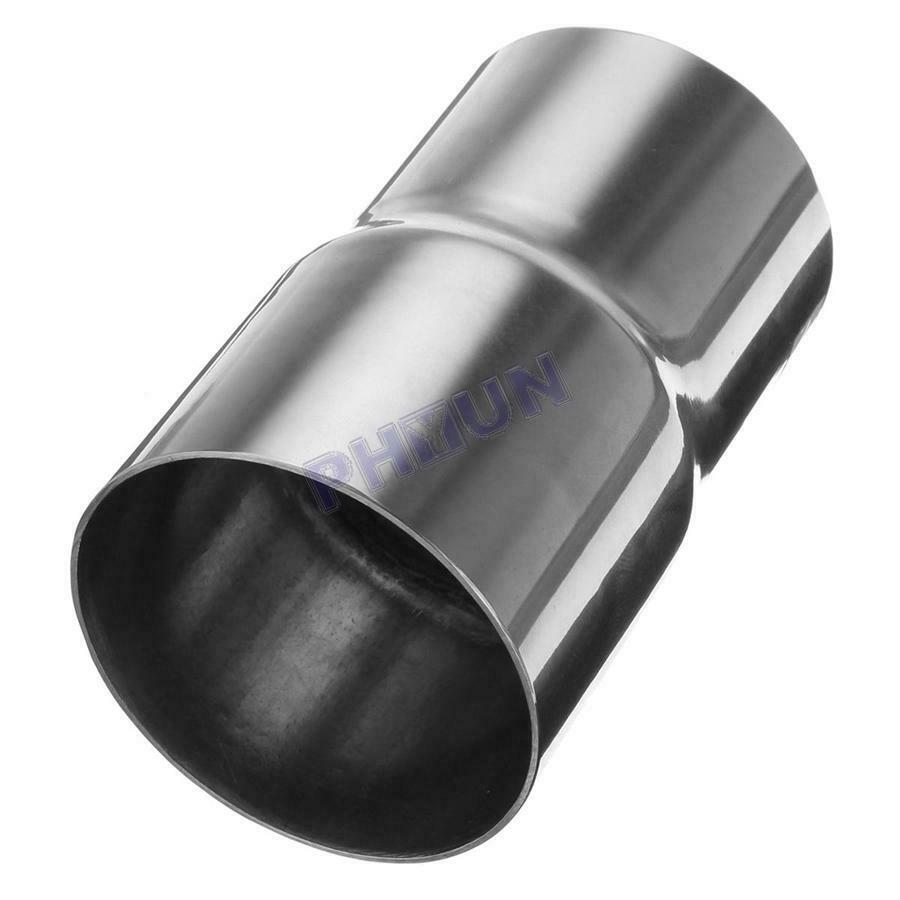 2.5" ID to 2.26" OD Car Exhaust Pipe Adapter Connector Premium Stainless Steel