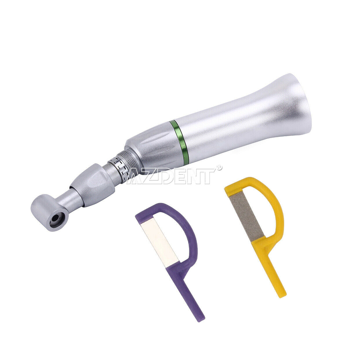 Dental 4:1 Reduction Interproximal Stripping IPR System Contra Angle Handpiece E