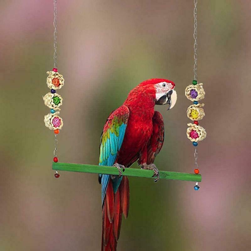 4Pcs Chicken Toys 2 Types Swing Toys Metal Vegetable Feeders Hanging for Coop