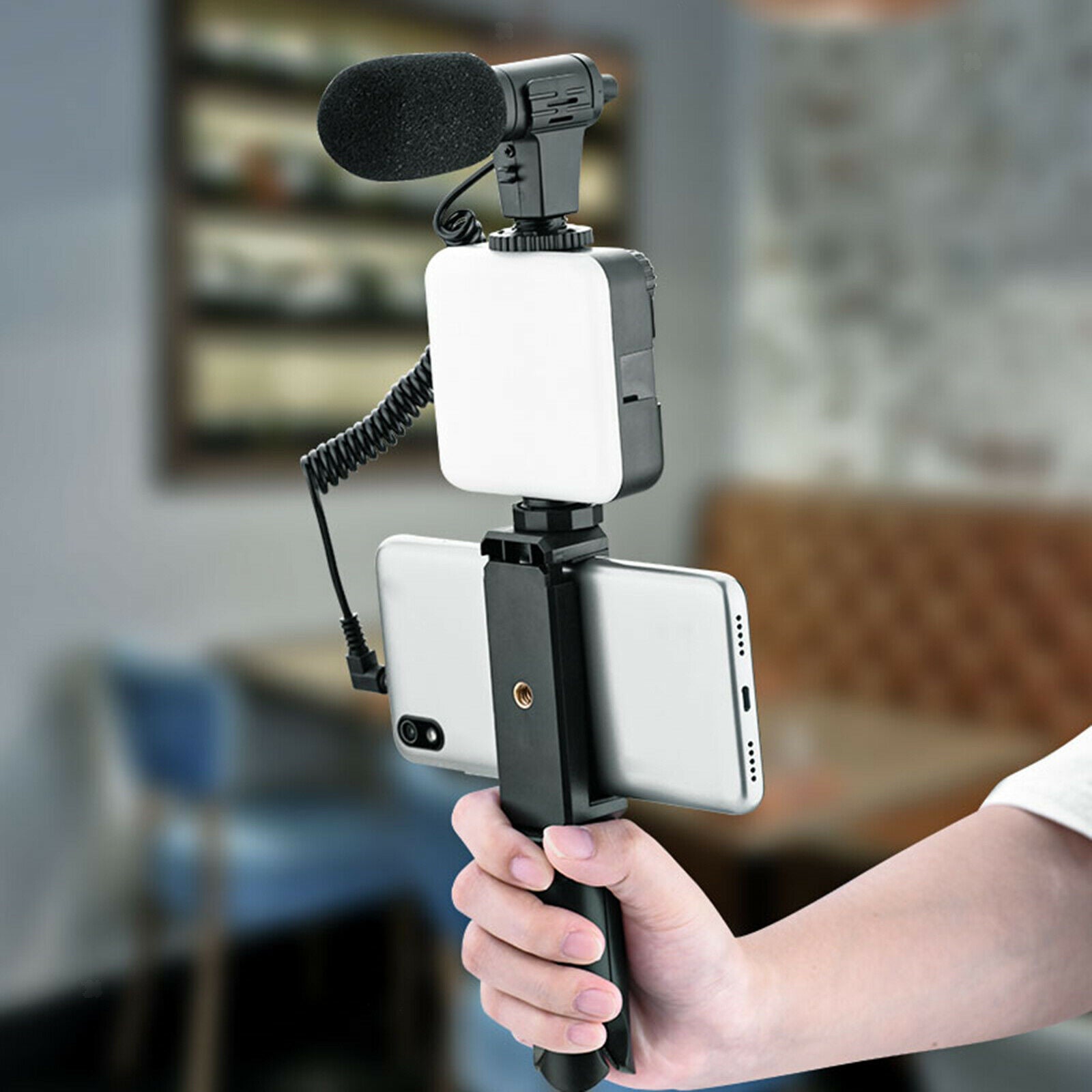 Video Microphone Universal On-Camera Mini Recording Mic for DSLR Smartphones