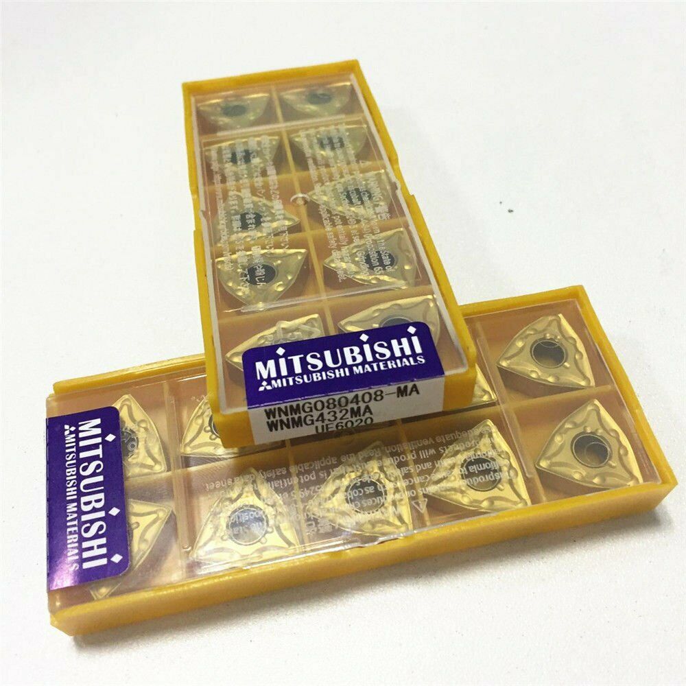 10pcs/box MITSUBISHI WNMG432MA WNMG080408-MA UE6020 NEW Carbide Inserts