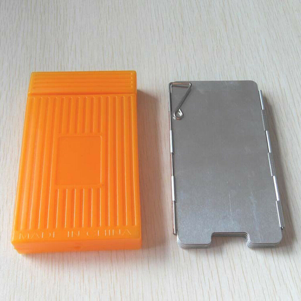 9 Plates Aluminum Alloy Cooker Stove Wind Screen Windshield Backpacking