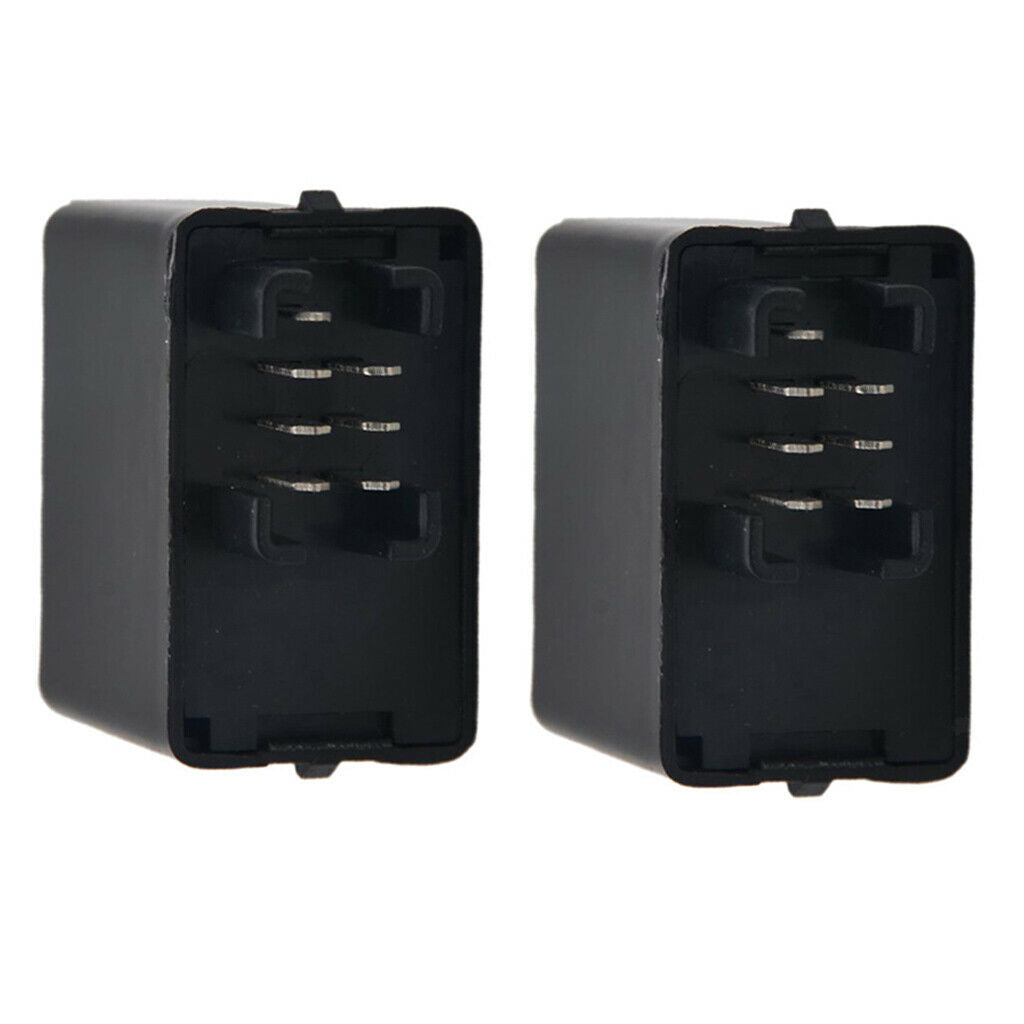 2 Pieces LED Flasher Relay 7 Pin Light Blinker for Suzuki SV1000 SV1000S