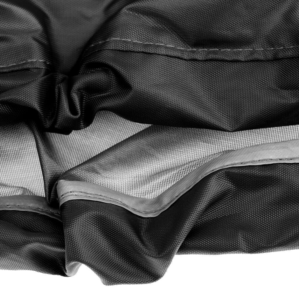 Deluxe Black Nylon Adjustable Waterproof Kayak Cockpit Cover Accessories