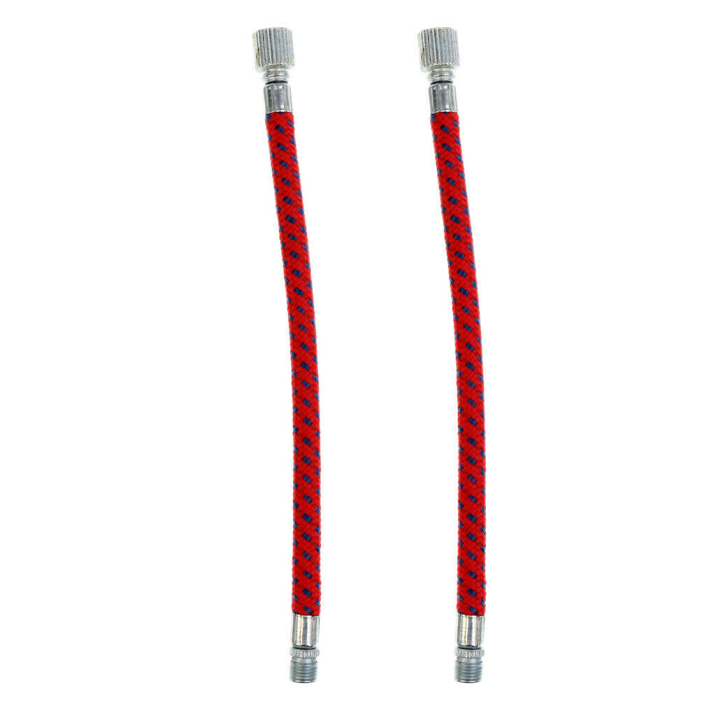 2Pcs  Pump Extension Hose Air Pump Inflator Tube Cord For MTB Road Bike