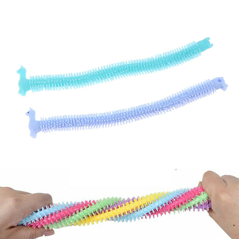 2Pcs/Set Worm Noodle Stretch String TPR Rope Anti Stress Toys String Vent.l8