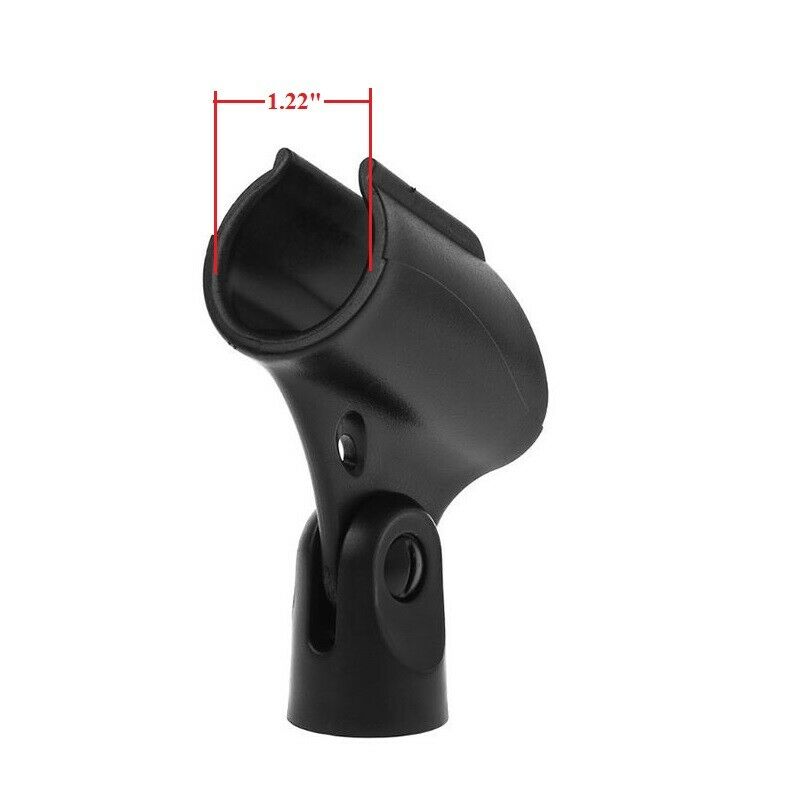 Replacement Stage KTV Karaoke Microphone Stand Clip WA371 for Shure Wireless