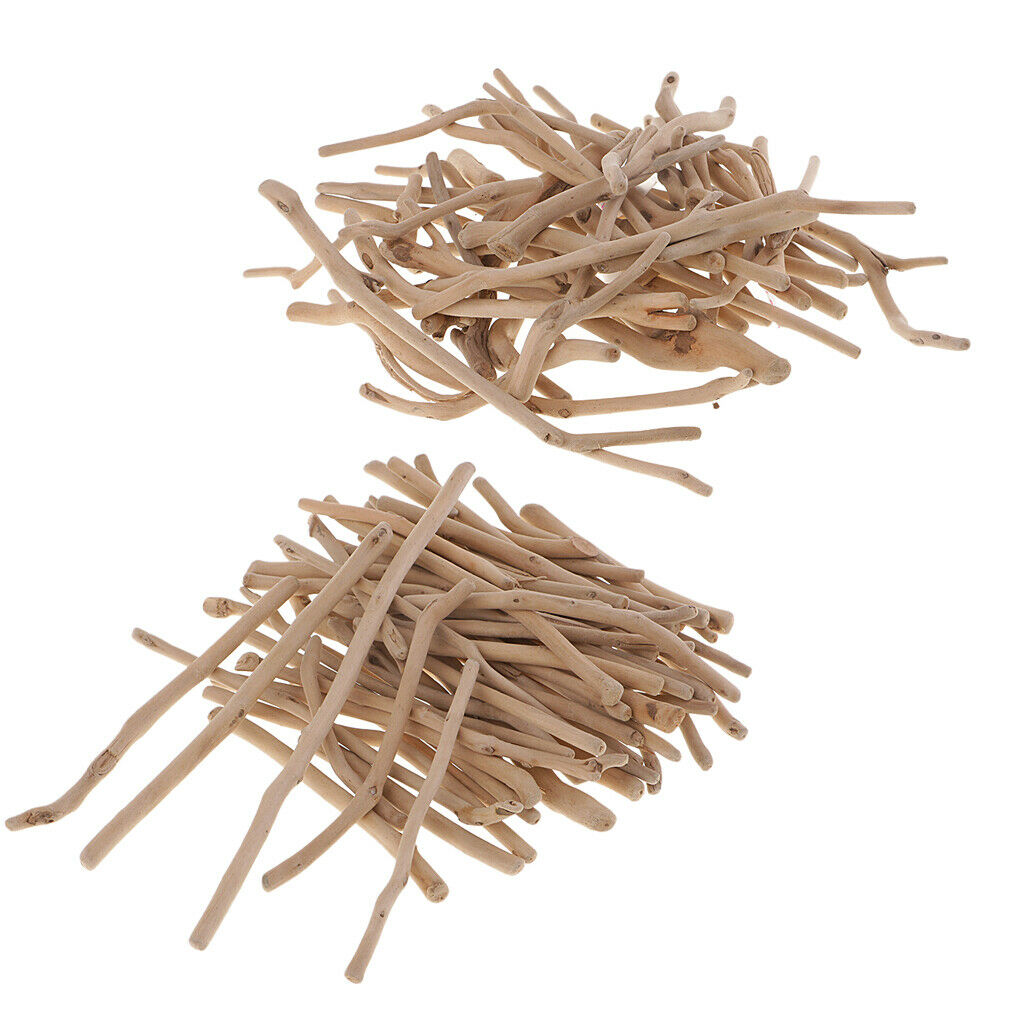 250g Driftwood Sticks Northumbrian Coastline Display Wreath Arts Crafts DIY