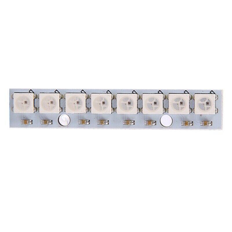 8 x WS2812B 5050 RGB Driving LED Lights Board Strip Built-in Full-Color For NAQ4