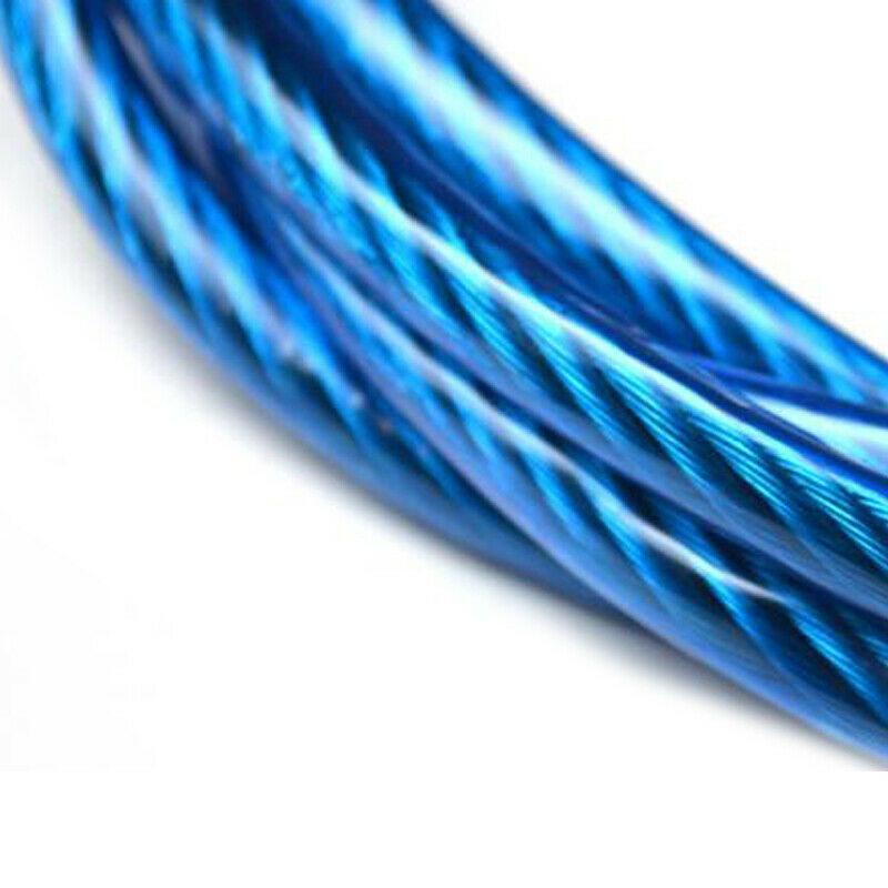 4 Meters Car Grab Hook Emergency Wire Tow Rope Universal 5 Tons Bearing Capacity
