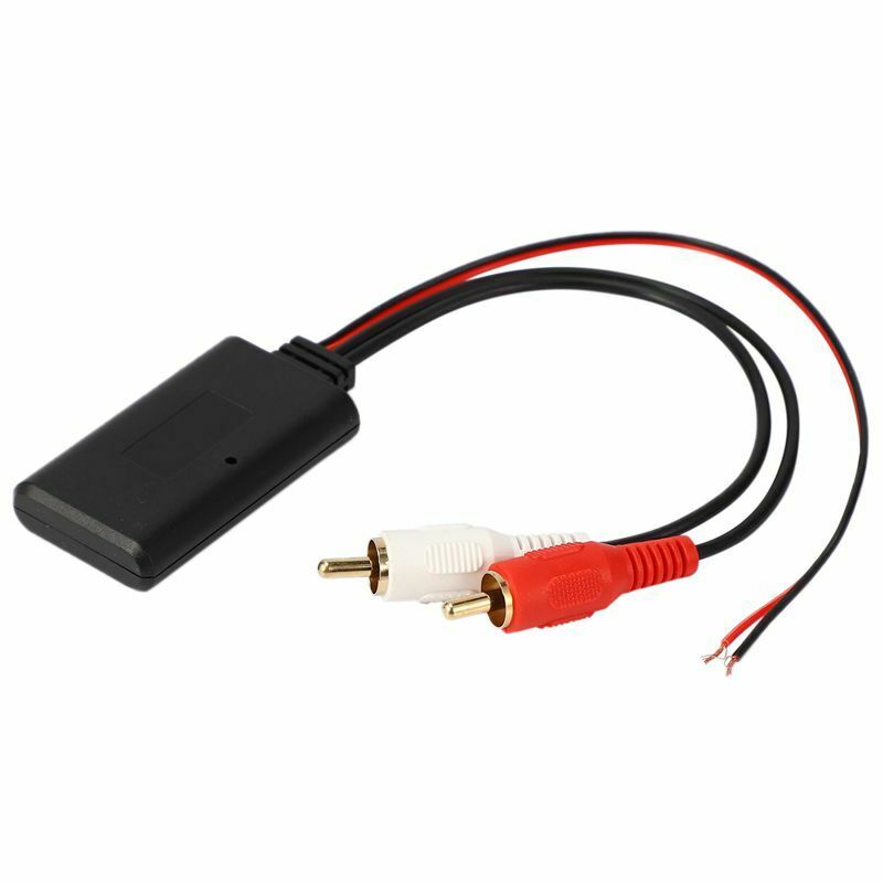 3X(Car Universal Wireless Bluetooth Module Music Adapter Rca Aux Audio Cabl4D2)