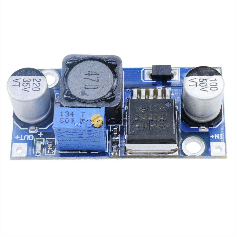 10Pcs Output 1.23-30V LM2596 DC-DC Buck Converter Step Down Module Power Supply