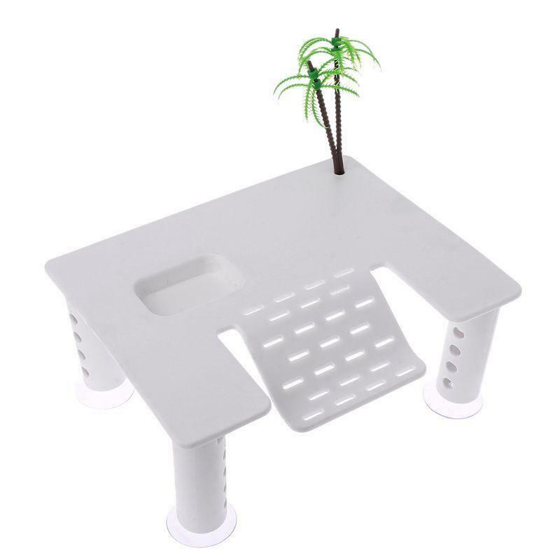 Reptile Platform Turtle Basking Aquarium Fish Tank Climb Ladder Island