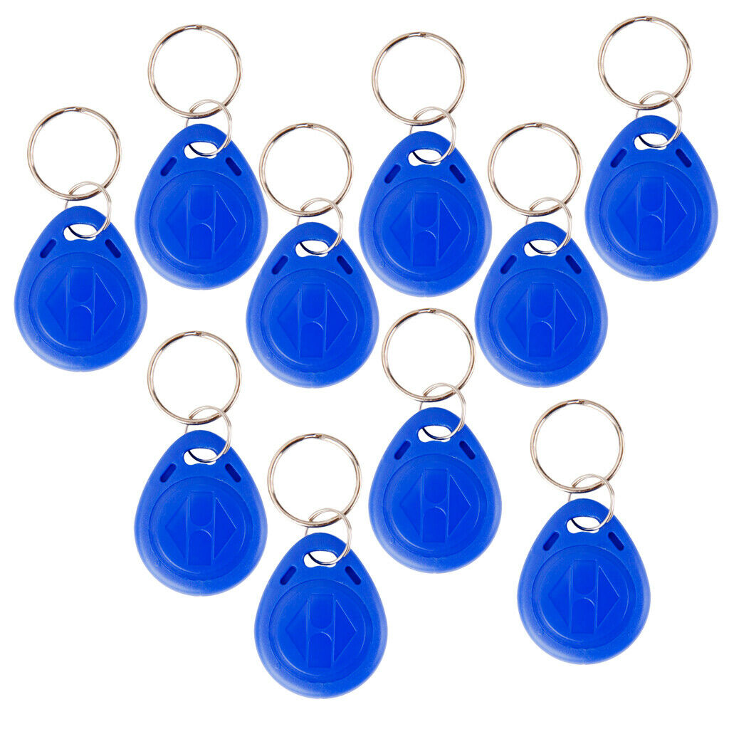 Pack of 10pc 125Khz   Proximity ID Card Token Tags Keyfobs Access Control