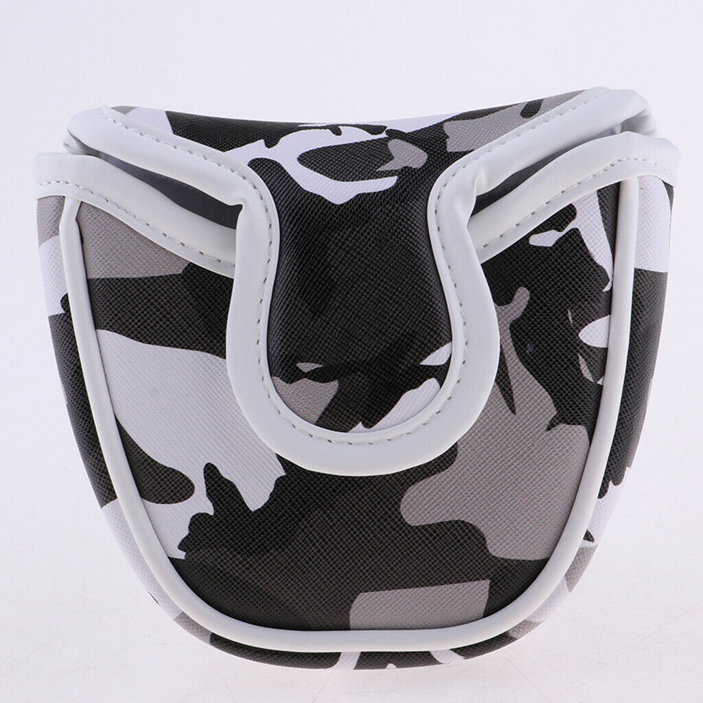 Waterproof PU Golf Putter Cover Club Mallet Putter Accessory Golf Head Protector
