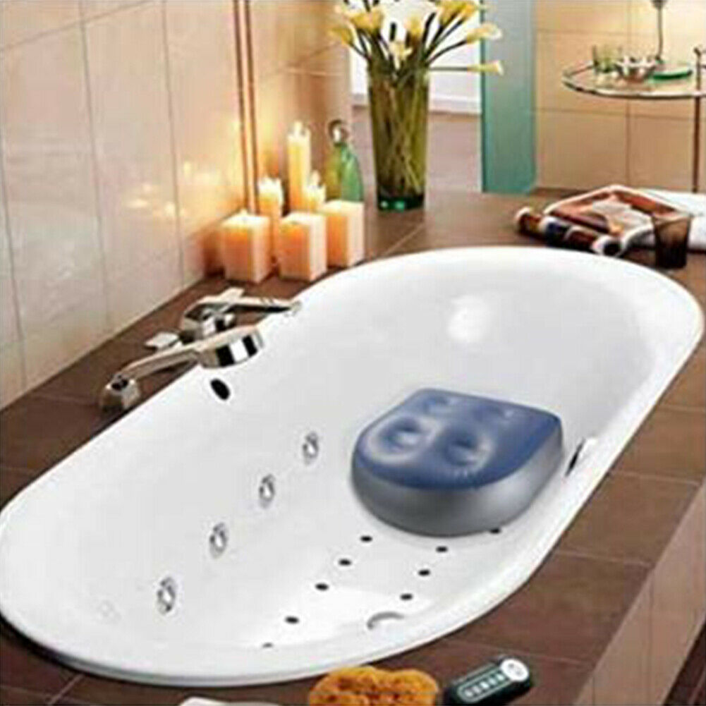 Hot Tub Inflatable Cushion Massage Spa Booster Seat Mat Pad with Suction Cup