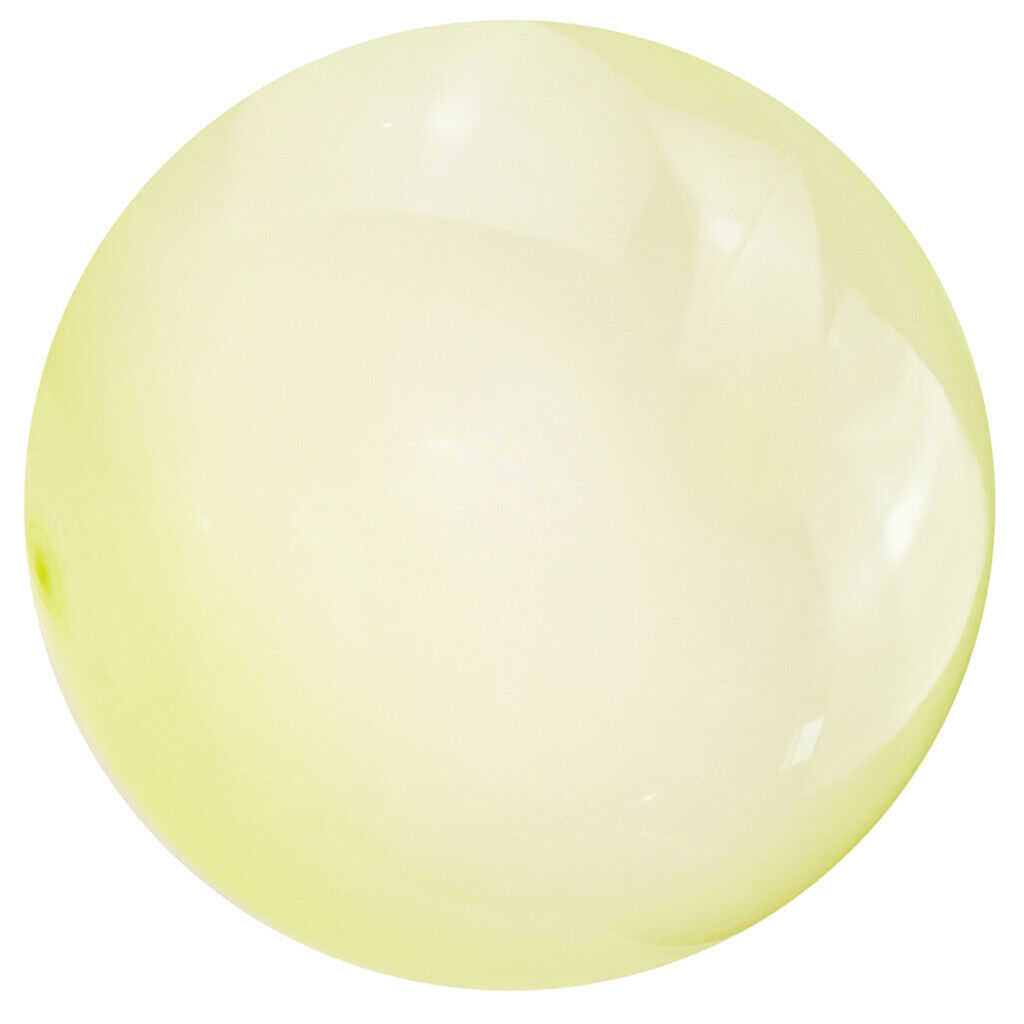 2X Bubble Ball Inflatable Amazing Stretch Balls Indoor Outdoor Party Yellow M