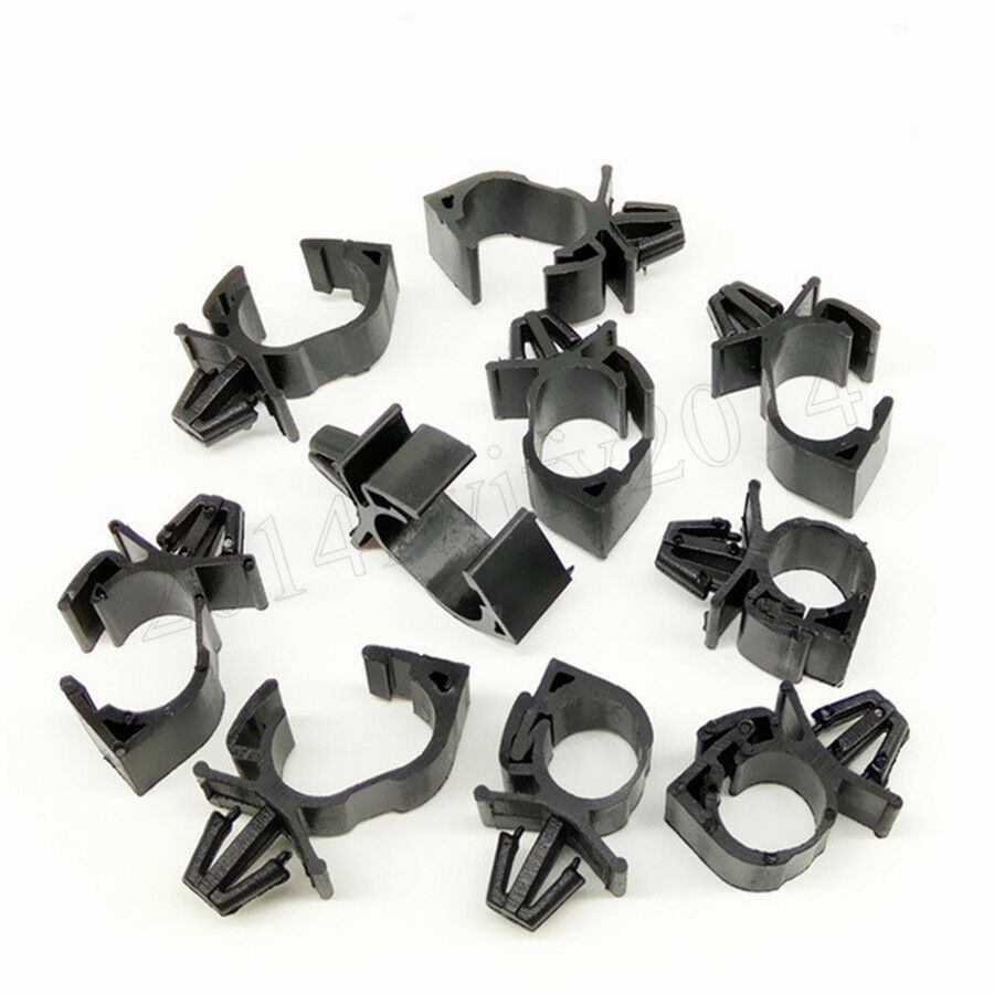 100x Car Wiring Harness Fastener Auto Wire Cable Fixed Clips Tie Wrap Clamp Kit