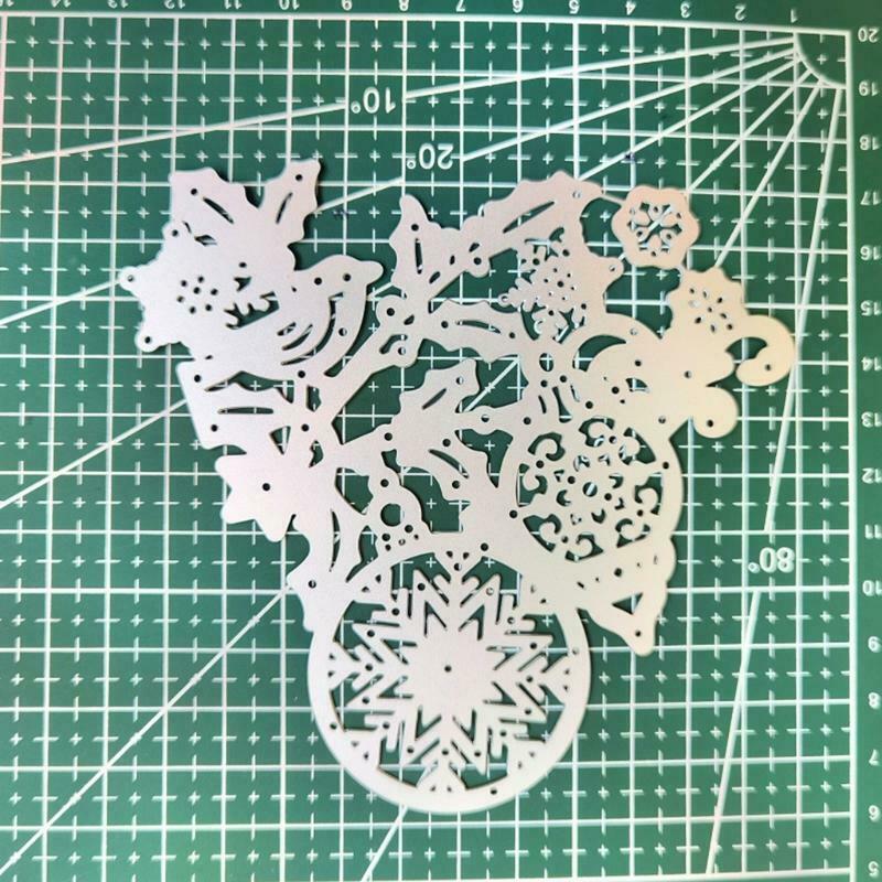 Snowball Bird Metal Cutting Dies Stencil DIY Scrapbooking Album Paper Card Craft