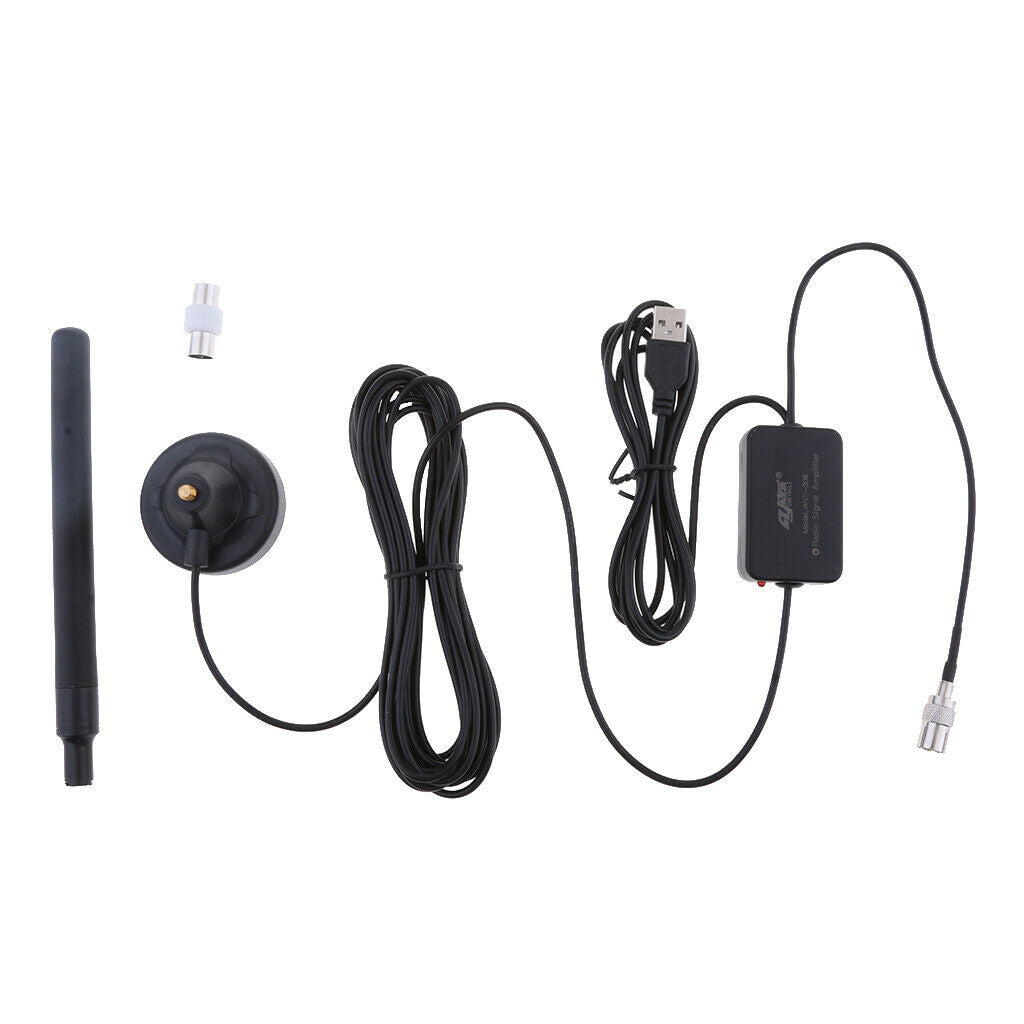 Universal Home Radio FM Antenna Signal Amplifier Booster 85-112Mhz