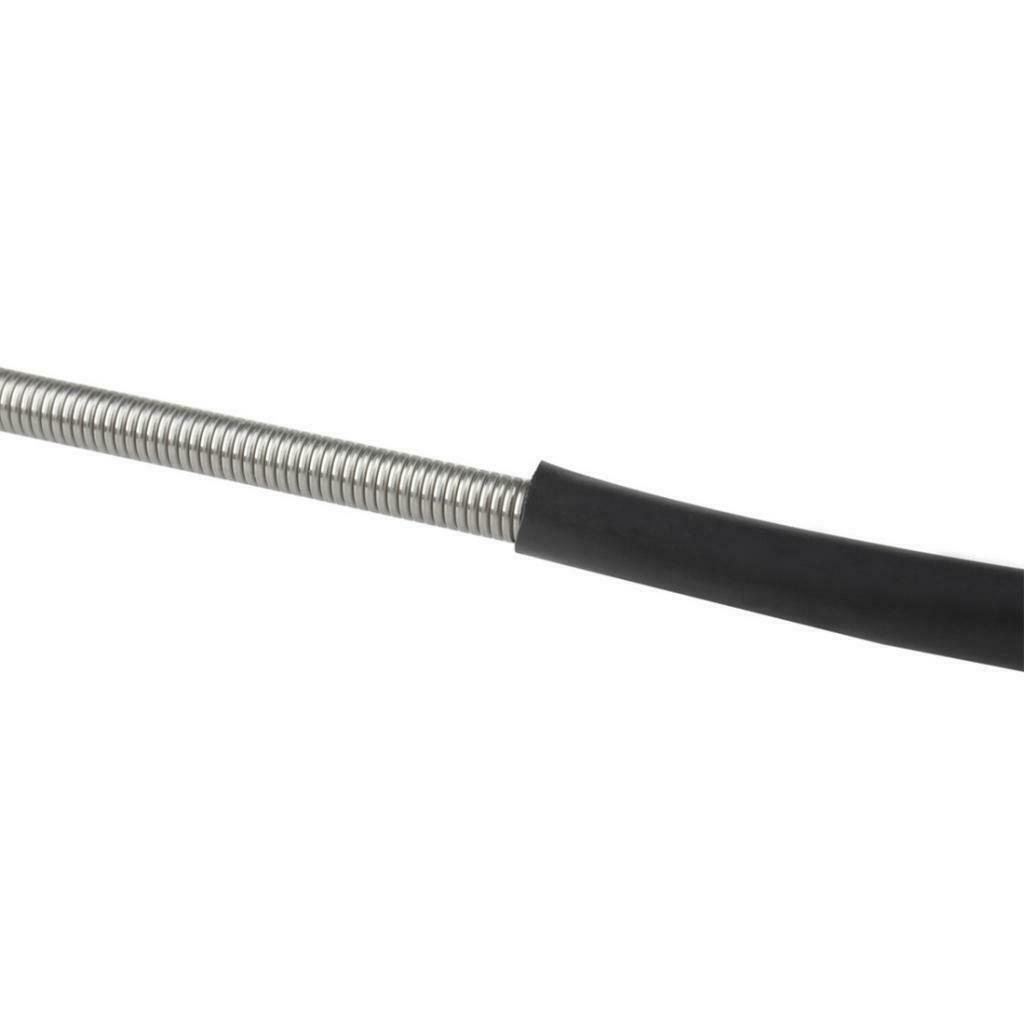 White Trumpet Mouthpiece Cleaning Brush Mouthpiece Cleaner with Steel Rope