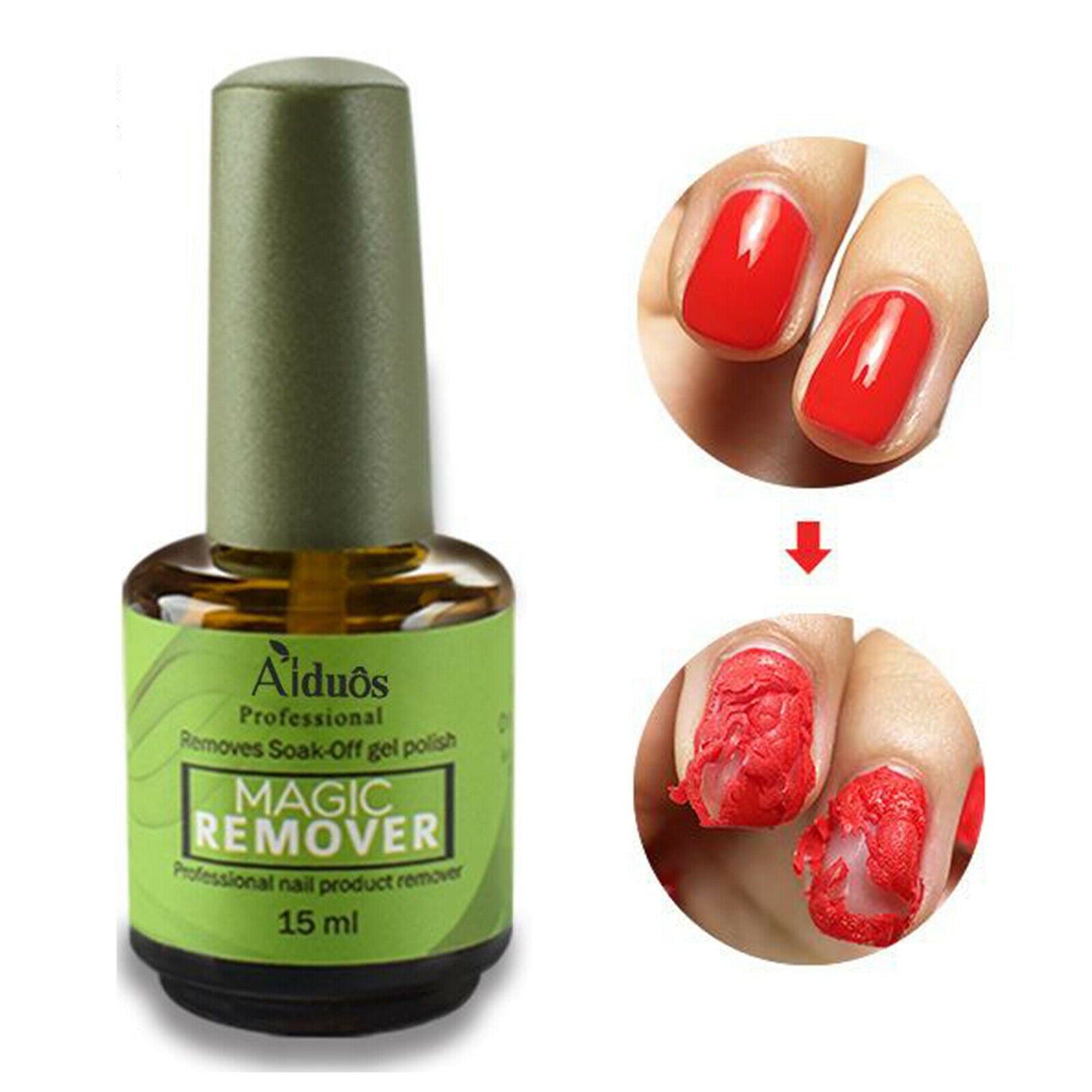 Vinimay Gel Polish Burst Magic Soak Off Remover Nail Cleaner Nail Manicure Tool