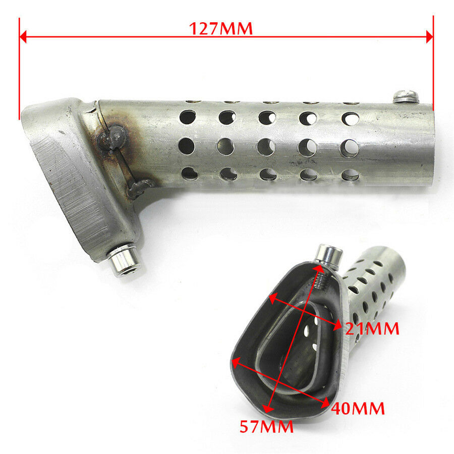 Universal Adjustable Motorcycle Exhaust Pipe Muffler DB Killer Silencer 127mm