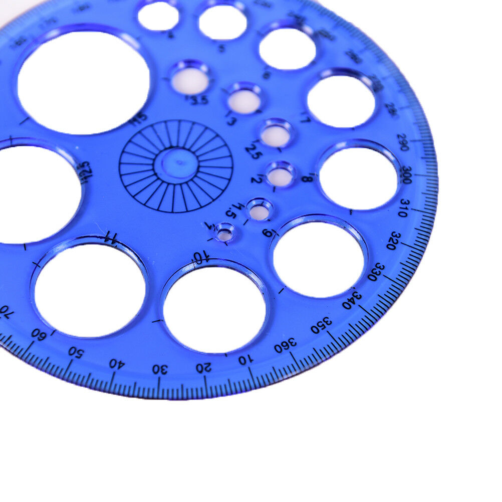 1Pc 360 Degree Sew Easy Plastic Templates Quilt Patchwork Stitch Craft Ru.l8