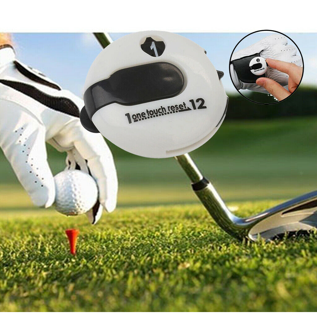 3Pcs Compact Mini Golf Stroke Counter 3cm Scorekeeper Tools Accessories