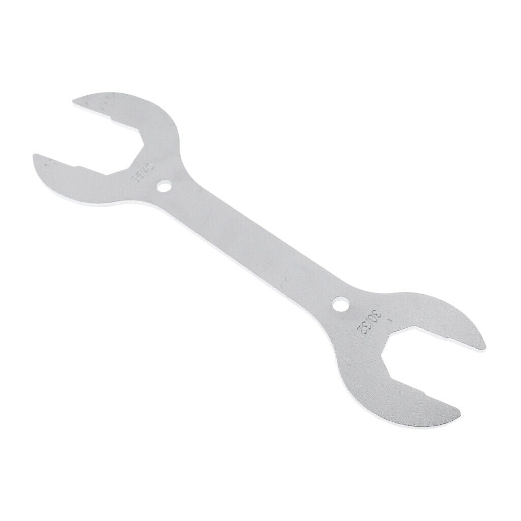 Portable Stainless Steel Bike Headset Wrench Bicycle BB Repair Spanner Kit