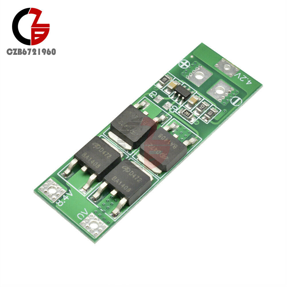 2S 20A 7.4V 8.4V 18650 Lithium Battery Protection Board / BMS Board Standard