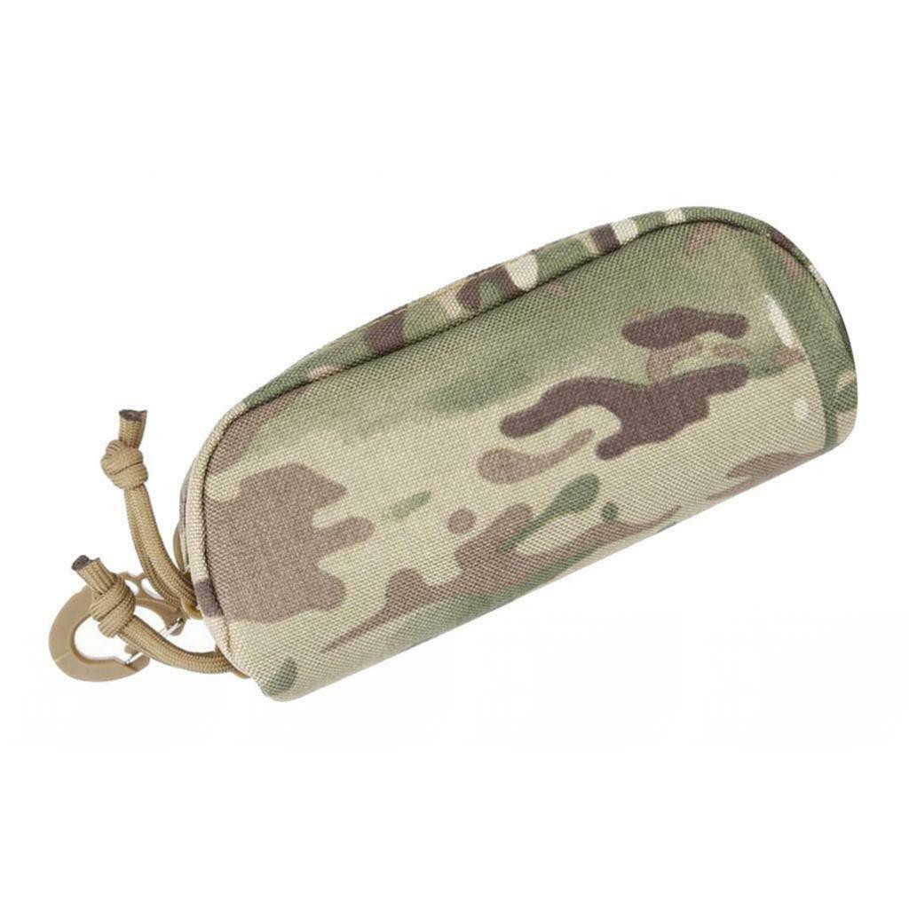 Sunglasses Storage   Accessory with D-rings Glasses Travel Carrier Camo