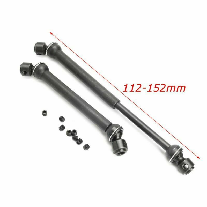 Steel Black Heavy Duty Drive Shaft  for Axial SCX10 Wraith RC Crawler Trucks