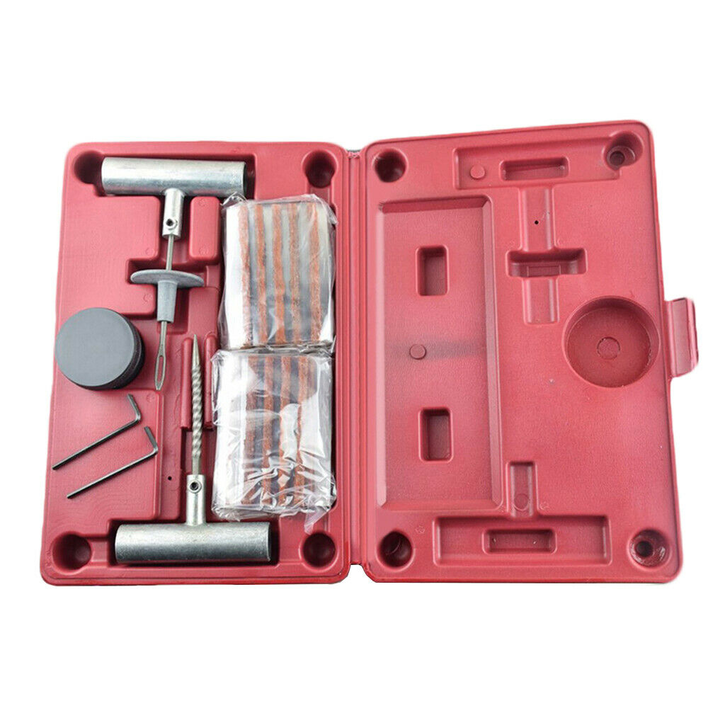 35 lot Tubeless Tire Repair Kit Emergency Universal Fix Punctures Home