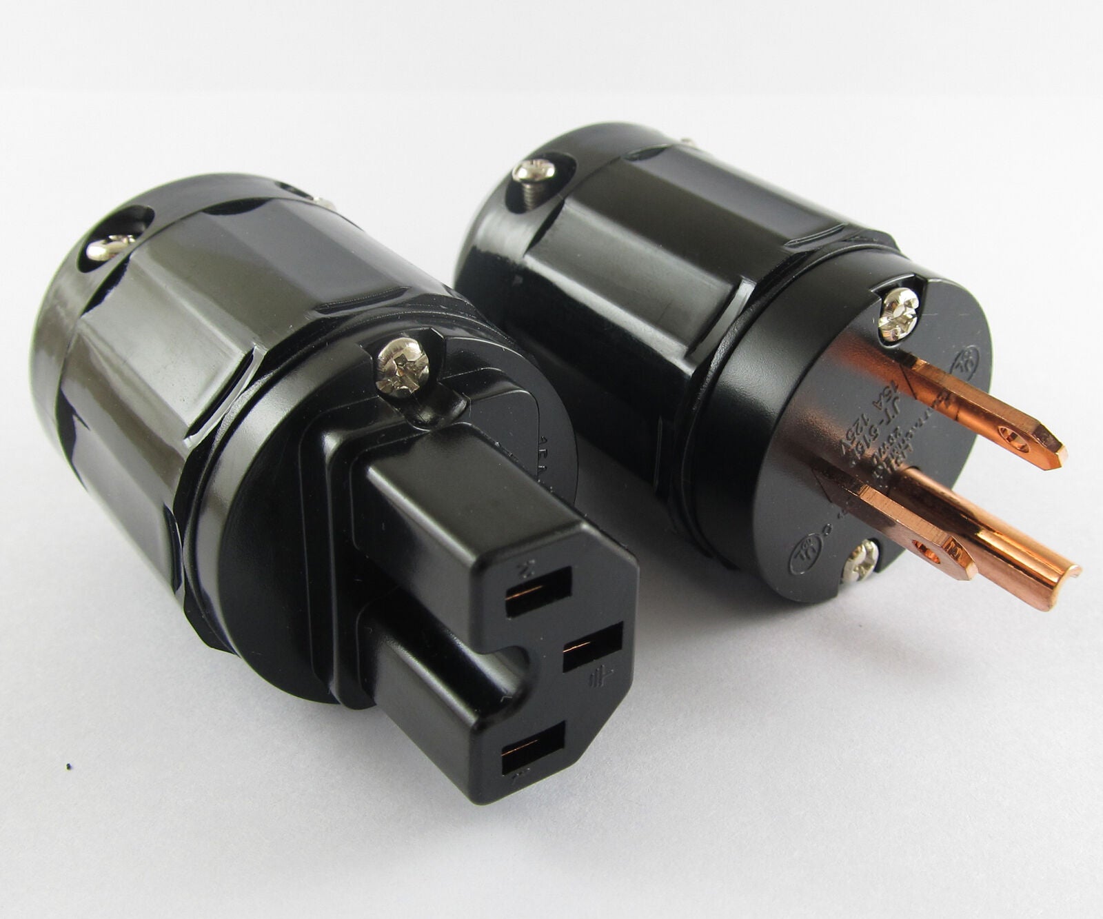 5 Pair C-029 IEC Connector + P-029 US Power Plug ICE Connector for Audio