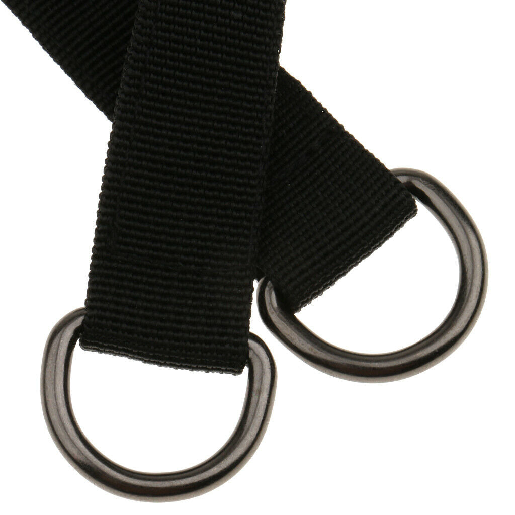 2 Sets of 65 / 45cm Durable Outdoor Hanging Strap Rope Hammock Strong