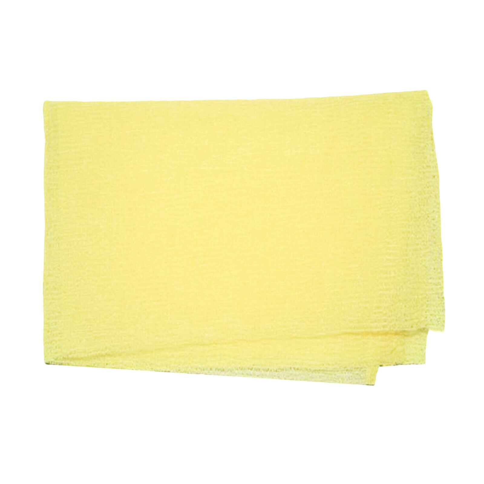 2X 1pc Nylon Extra Long Bath Towel Household Washing Cleaning Massage yellow