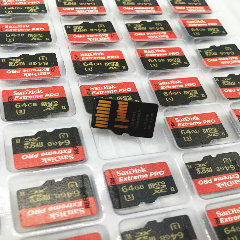 Sandisk 64GB Extreme Pro micro SDXC UHS-II U3 Class10 275mb/s TF Card for phone