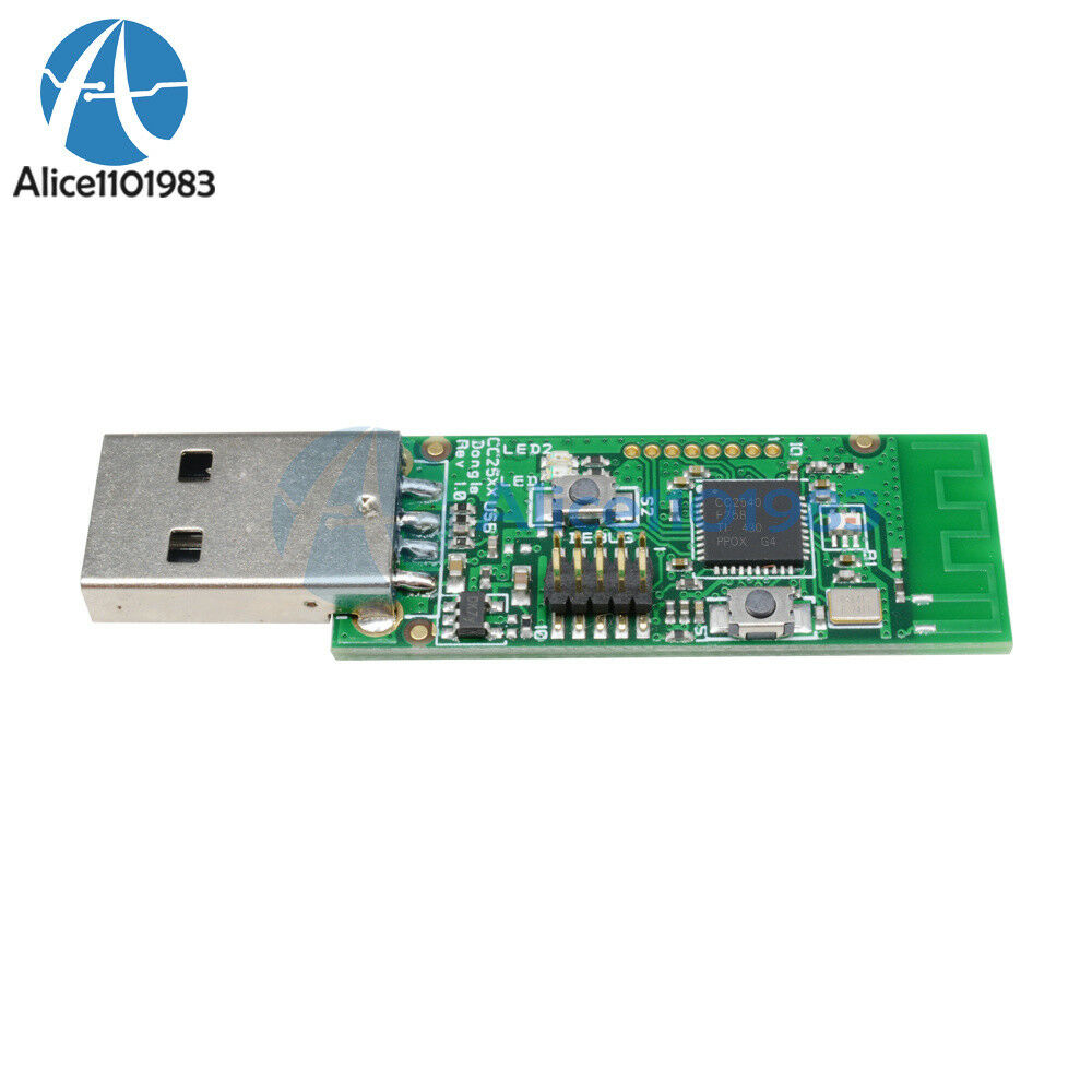 Bluetooth 4.0 2.4GHz BLE CC2540 Sniffer Board USB Interface Dongle BTool CC2531